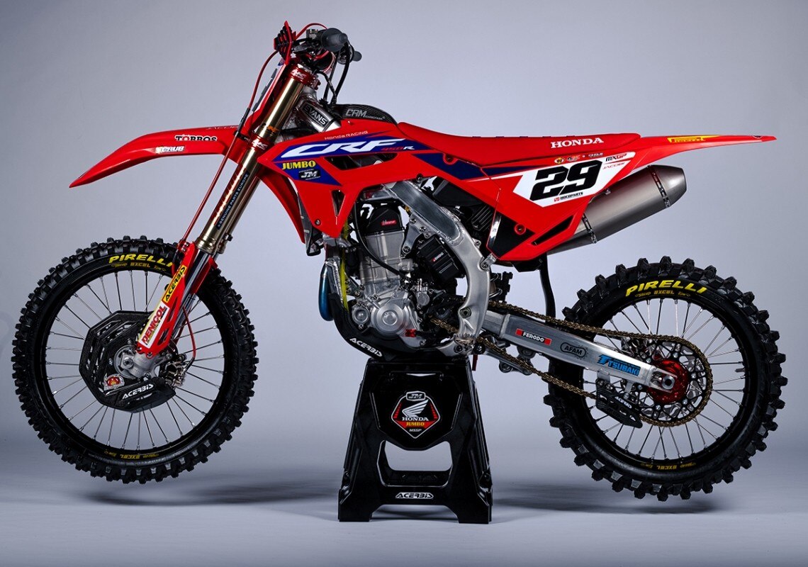 Tutte le moto del Mondiale MXGP 2022